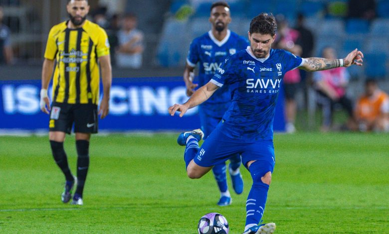 الهلال ضد الاتحاد- الدوري السعودي